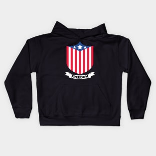 Veterans day, freedom, is not free, lets not forget, lest we forget, millitary, us army, soldier, proud veteran, veteran dad, thank you for your service Kids Hoodie